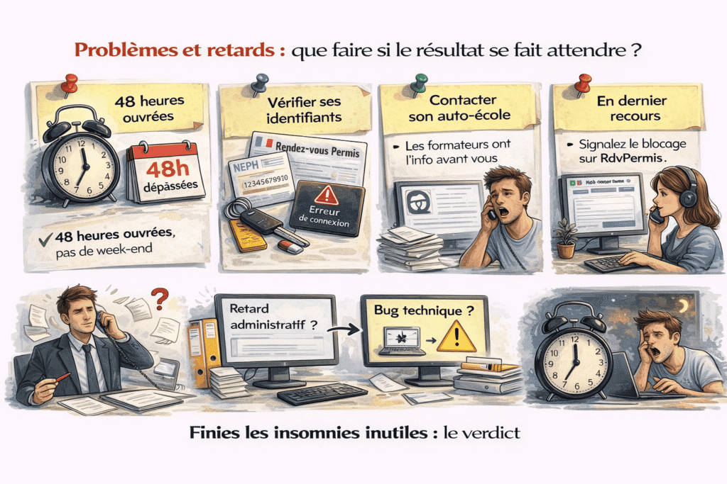 Problèmes et retard