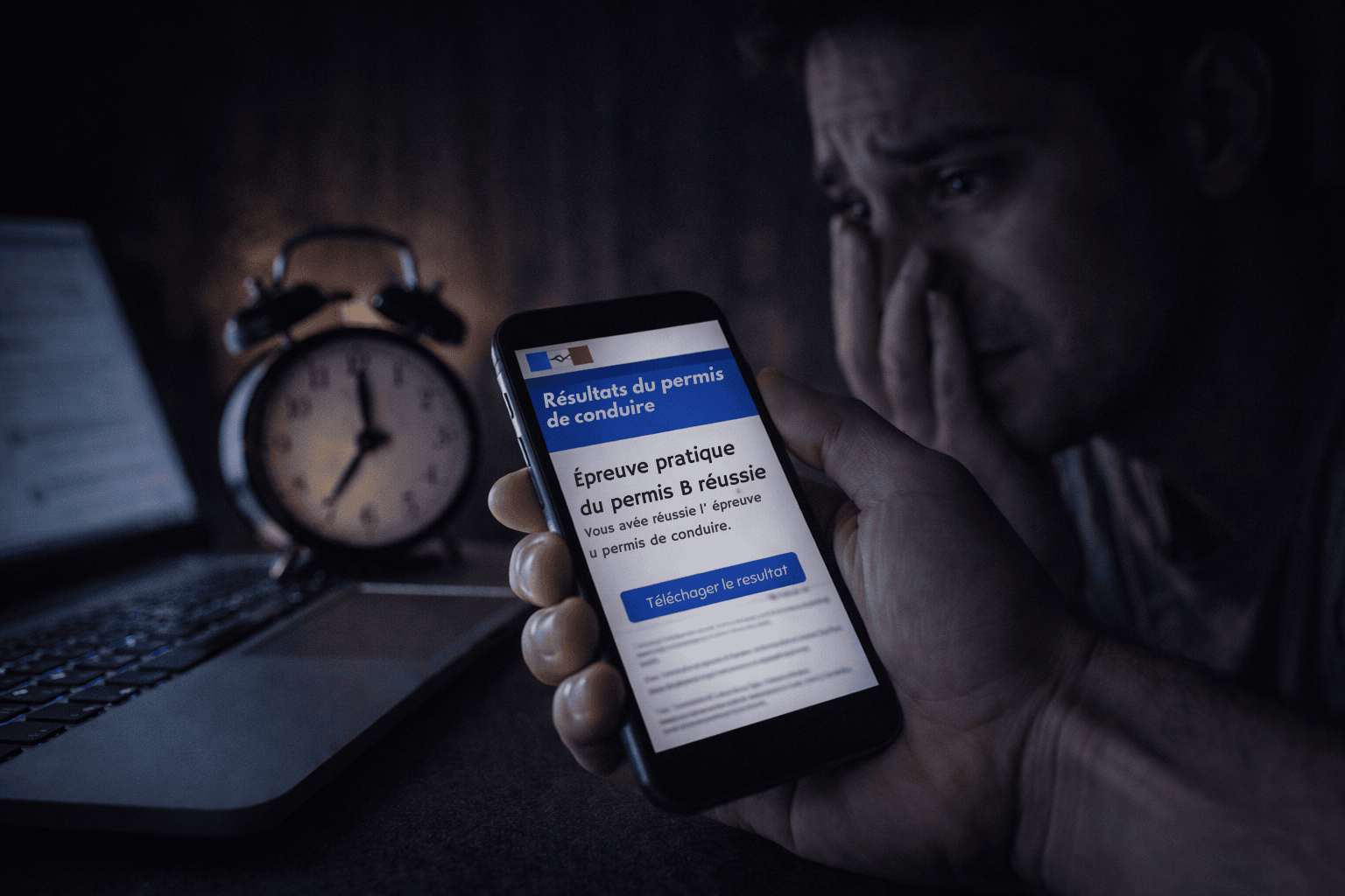 résultat du permis de conduire
