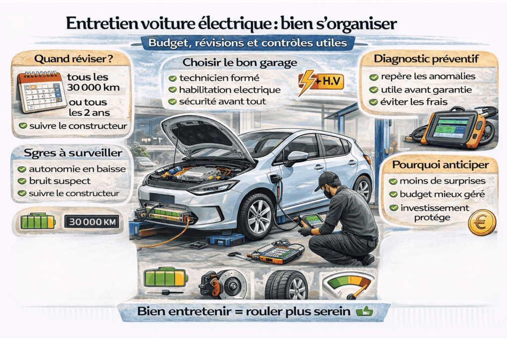 Entretien voiture électrique