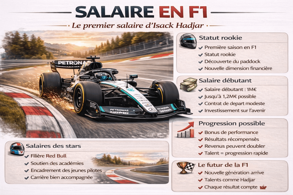 Salaire en F1