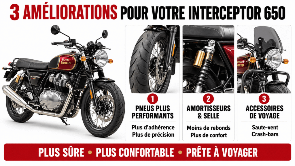 3 améliorations