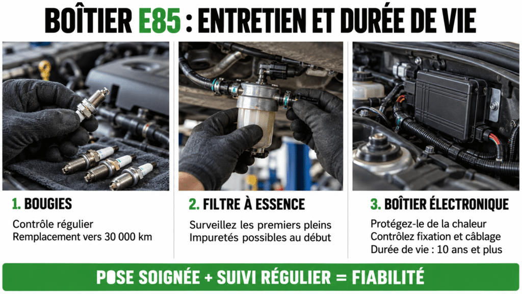 entretien et durée de vie