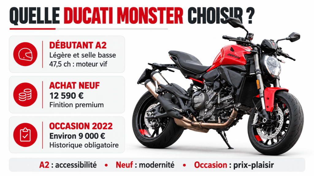 quelle ducati monster choisir ?