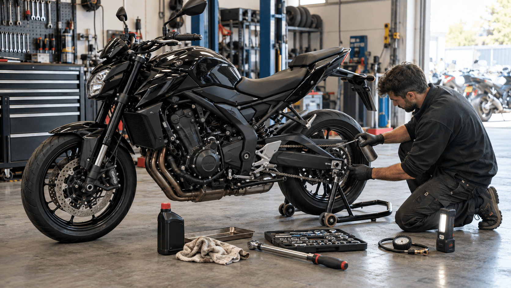entretien moto