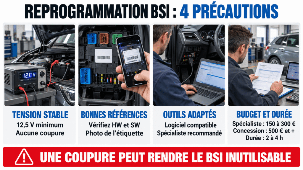 4 précaution