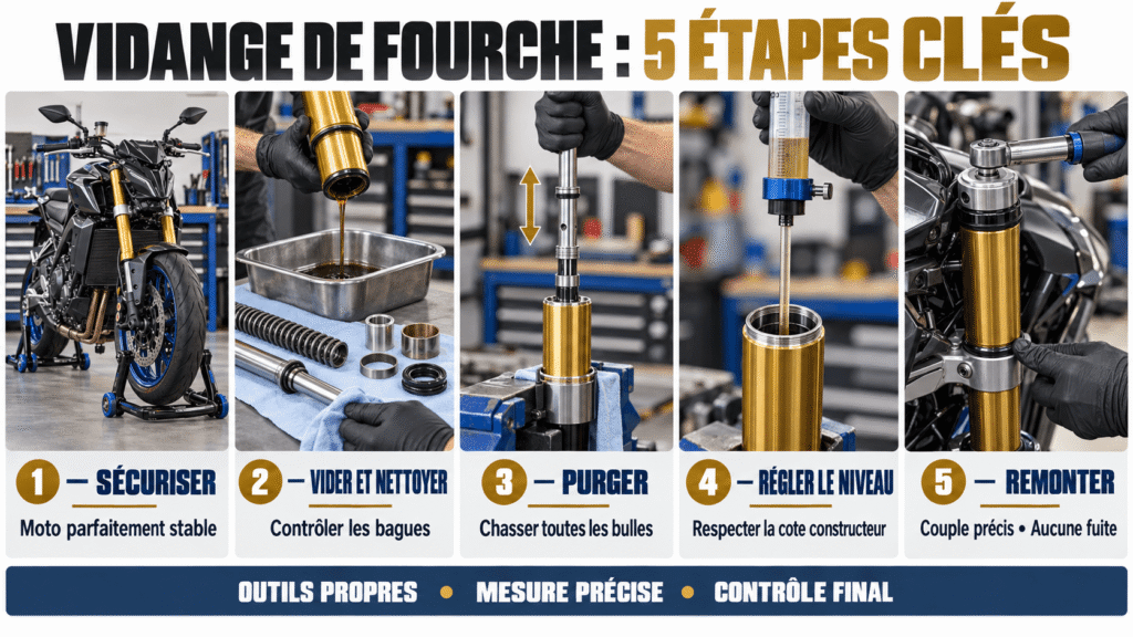 5 étapes